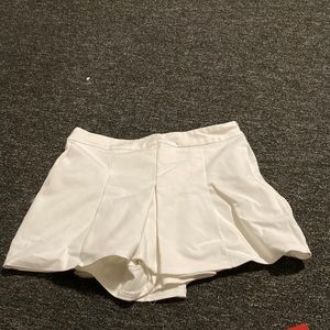 White skort